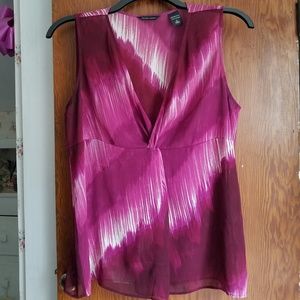 New York & Company dressy v-neck tank